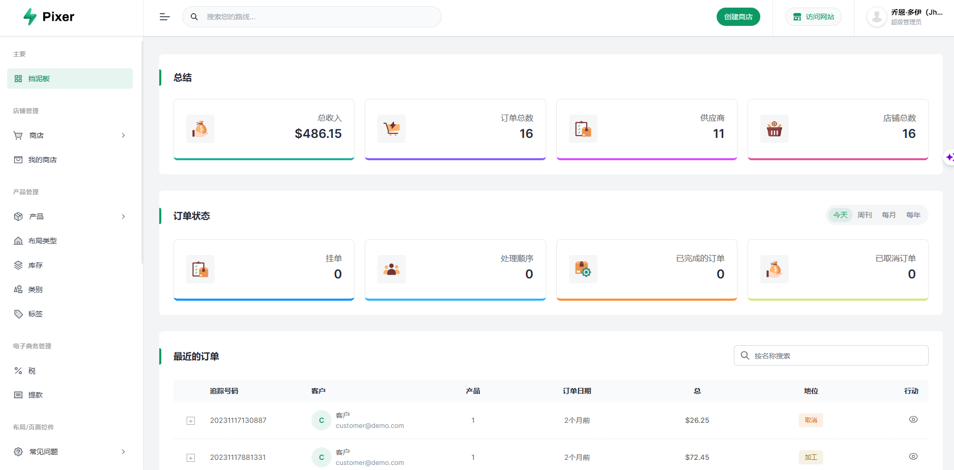 图片[3]-Pixer - React Laravel 电子商务多供应商数字市场-尚睿切图网