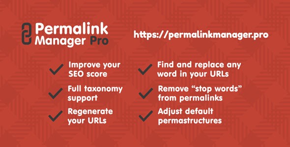 Permalink Manager Pro v2.4.2 – WordPress 插件-尚睿切图网