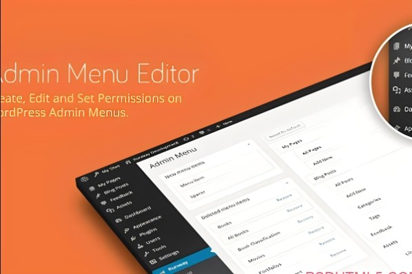 Admin Menu Editor Pro v2.23 + 插件-尚睿切图网